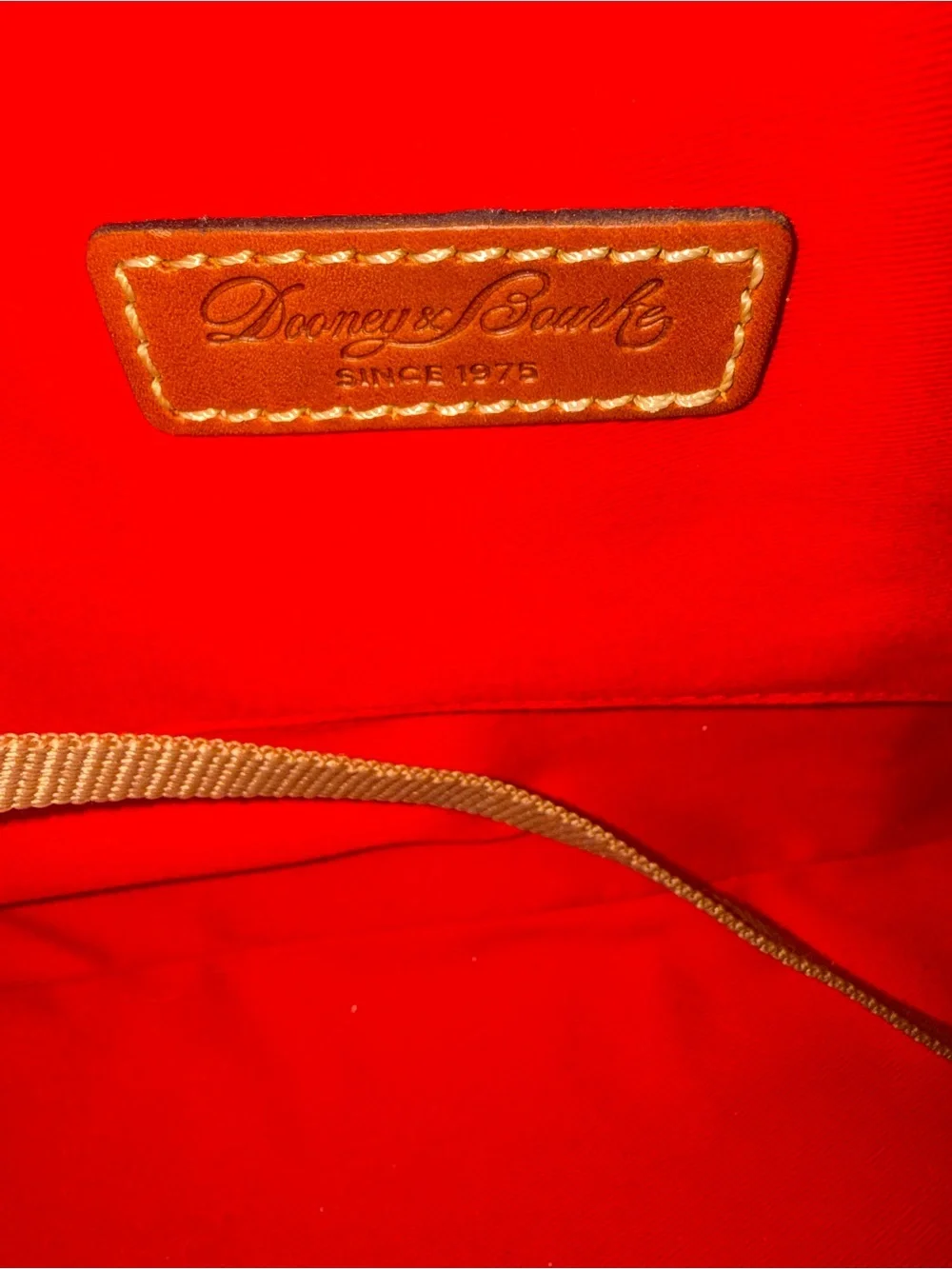 NWOT Dooney & Bourke Cream Pebbled Leather Lexington Tote